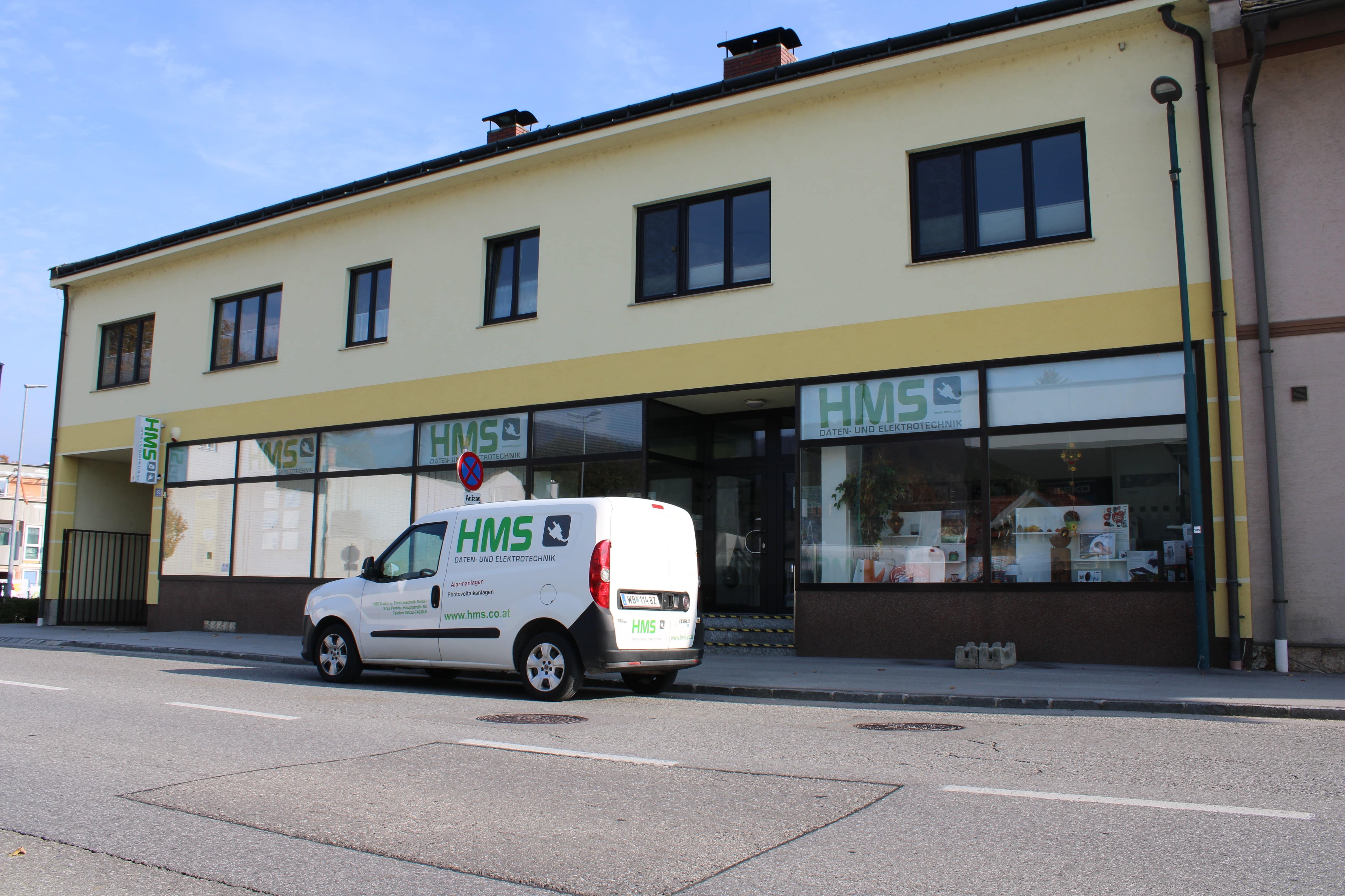 Hintergrundbild HMS Firmengebäude